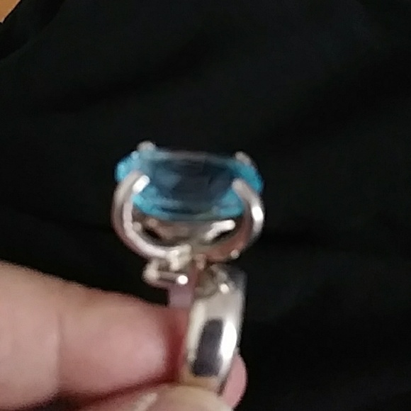Charles Albert Blue Topaz sterling silver - Picture 4 of 7
